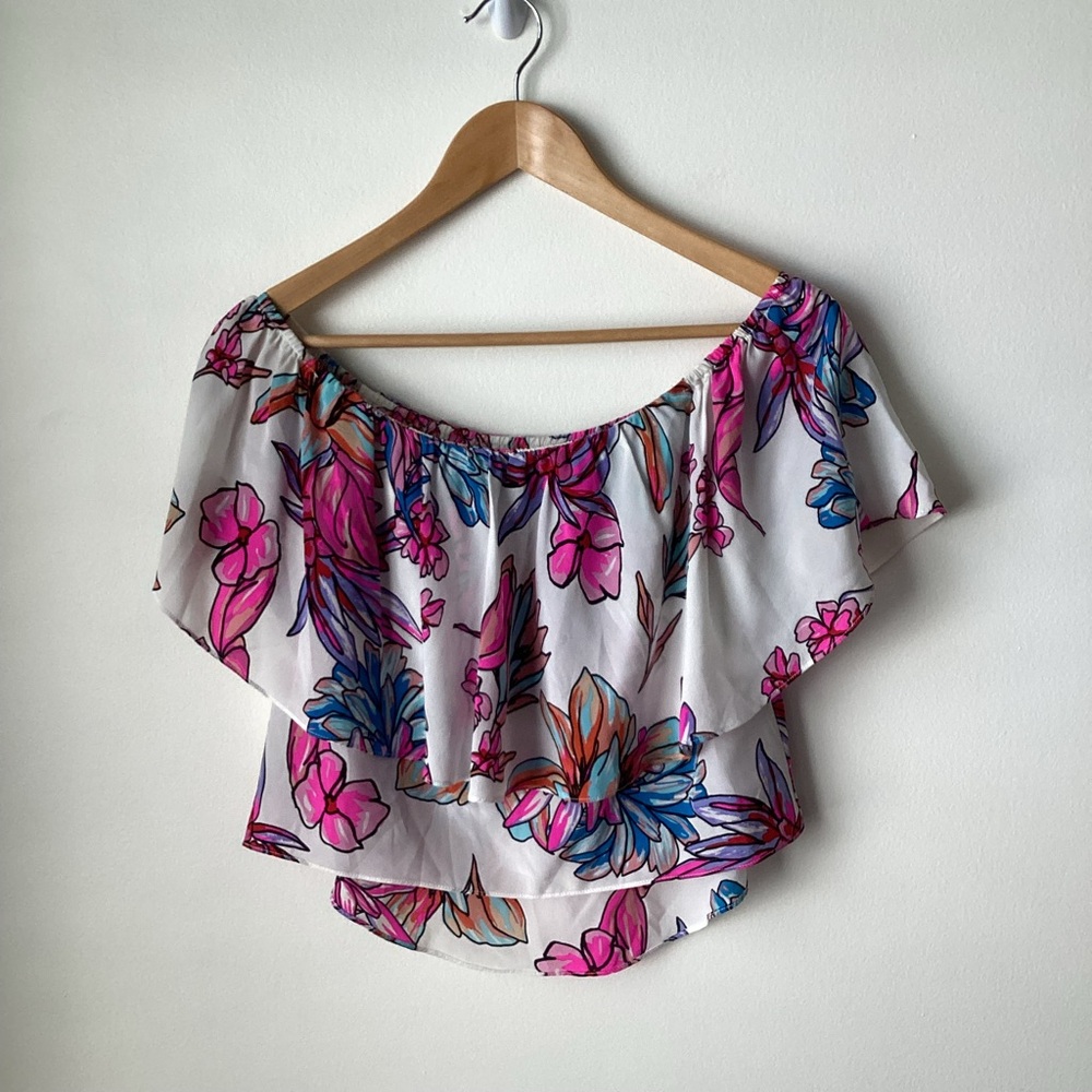 Amanda Uprichard Silk Kiara Set Linework Floral - Picture 6 of 9